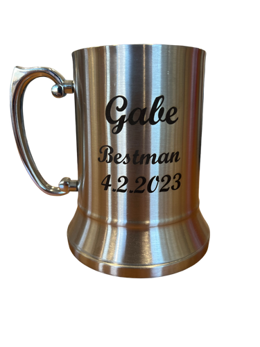 Stainless steel Tankard - Wooptooii