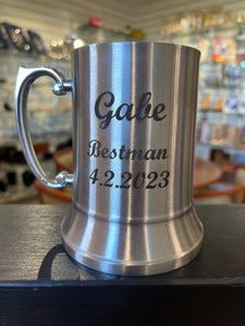 Stainless steel Tankard - Wooptooii