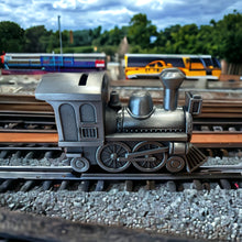 Load image into Gallery viewer, Pewter Train Money Box - Wooptooii